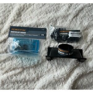 POWERTEC Router Table Accessories (Bit Guard - Dust Port - T Knobs) New
